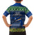 Marshall Islands Christmas Family Matching Puletasi Dress and Hawaiian Shirt Coat of Arms and Map Beautiful Merry Xmas Snowflake LT03 - Polynesian Pride