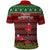 Wallis and Futuna Christmas Polo Shirt Coat of Arms and Map Beautiful Merry Xmas Snowflake LT03 - Polynesian Pride