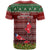 Wallis and Futuna Christmas T Shirt Coat of Arms and Map Beautiful Merry Xmas Snowflake LT03 - Polynesian Pride