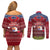 french-polynesia-christmas-couples-matching-off-shoulder-short-dress-and-long-sleeve-button-shirts-coat-of-arms-and-map-beautiful-merry-xmas-snowflake