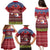 French Polynesia Christmas Family Matching Puletasi Dress and Hawaiian Shirt Coat of Arms and Map Beautiful Merry Xmas Snowflake LT03 - Polynesian Pride