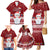 Palau Christmas Family Matching Mermaid Dress and Hawaiian Shirt Snowman and Palau Coat of Arms Maori Tribal Xmas Style LT03 - Polynesian Pride