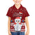 Palau Christmas Family Matching Off Shoulder Short Dress and Hawaiian Shirt Snowman and Palau Coat of Arms Maori Tribal Xmas Style LT03 Son's Shirt Red - Polynesian Pride