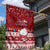 Palau Christmas Garden Flag Snowman and Palau Coat of Arms Maori Tribal Xmas Style LT03 - Polynesian Pride