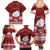 Personalised Palau Christmas Family Matching Summer Maxi Dress and Hawaiian Shirt Snowman and Palau Coat of Arms Maori Tribal Xmas Style LT03 - Polynesian Pride