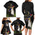 New Zealand Hoiho Family Matching Long Sleeve Bodycon Dress and Hawaiian Shirt Maori Art Tattoo and Silver Fern