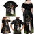 New Zealand Hoiho Family Matching Off Shoulder Maxi Dress and Hawaiian Shirt Maori Art Tattoo and Silver Fern