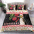 New Zealand Merry Christmas Bedding Set Hoiho Xmas - Haka Dance and Pohutukawa