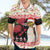 New Zealand Merry Christmas Hawaiian Shirt Hoiho Xmas - Haka Dance and Pohutukawa