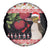 New Zealand Merry Christmas Spare Tire Cover Hoiho Xmas - Haka Dance and Pohutukawa