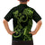 New Zealand Gecko Maori Art Tattoo Family Matching Off Shoulder Short Dress and Hawaiian Shirt