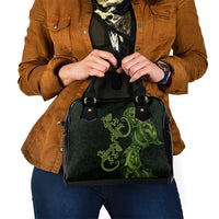 New Zealand Gecko Maori Art Tattoo Shoulder Handbag LT03 - Polynesian Pride