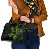 New Zealand Gecko Maori Art Tattoo Shoulder Handbag LT03 - Polynesian Pride