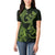 New Zealand Gecko Maori Art Tattoo Women Polo Shirt