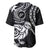 New Zealand Baseball Jersey Stylized Kiwi Bird Tattoo Mix Koru Circle and Maori Ethnic Vibe LT03 - Polynesian Pride