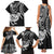 New Zealand Family Matching Tank Maxi Dress and Hawaiian Shirt Stylized Kiwi Bird Tattoo Mix Koru Circle and Maori Ethnic Vibe LT03 - Polynesian Pride