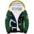 Custom Solomon Islands Rugby Sherpa Hoodie Arty Shark and Crocodile Solomon Islands National Emblems