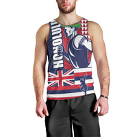 Honolulu Running 2024 Men Tank Top Marathon Competition Hula Runner and Kakau Art Tattoo LT03 - Polynesian Pride