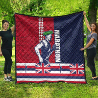 Honolulu Running 2024 Quilt Marathon Competition Hula Runner and Kakau Art Tattoo LT03 - Polynesian Pride