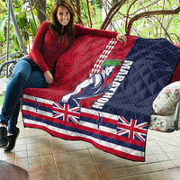 Honolulu Running 2024 Quilt Marathon Competition Hula Runner and Kakau Art Tattoo LT03 - Polynesian Pride
