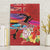 Honolulu Anniversary 52nd Running Canvas Wall Art Marathon Competition Kakau Pattern Red Color