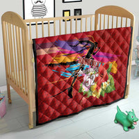 Honolulu Anniversary 52nd Running Quilt Marathon Competition Kakau Pattern Red Color LT03 - Polynesian Pride