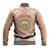 Hawaii Tropical Flowers with Kakau Tribal Baseball Jacket Peach Fuzz Color LT03 - Polynesian Pride