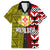 Tonga Kolisi Tonga Family Matching Puletasi Dress and Hawaiian Shirt Ngatu and Geometric Pattern LT03 Dad's Shirt - Short Sleeve Red - Polynesian Pride