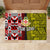 Tonga Kolisi Tonga Rubber Doormat Ngatu and Geometric Pattern LT03 - Polynesian Pride