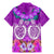 Polynesian Valentine Day Family Matching Mermaid Dress and Hawaiian Shirt Love Couple Turtle Maori Hibiscus Purple LT03 - Polynesian Pride