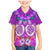 Polynesian Valentine Day Family Matching Mermaid Dress and Hawaiian Shirt Love Couple Turtle Maori Hibiscus Purple LT03 Son's Shirt Purple - Polynesian Pride