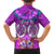 Polynesian Valentine Day Hawaiian Shirt Love Couple Turtle Maori Hibiscus Purple LT03 - Polynesian Pride