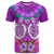 Polynesian Valentine Day T Shirt Love Couple Turtle Maori Hibiscus Purple LT03 Purple - Polynesian Pride