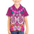 Polynesian Valentine Day Family Matching Summer Maxi Dress and Hawaiian Shirt Love Couple Turtle Maori Hibiscus Pink LT03 Son's Shirt Pink - Polynesian Pride