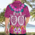 Polynesian Valentine Day Hawaiian Shirt Love Couple Turtle Maori Hibiscus Pink LT03 - Polynesian Pride