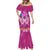 Polynesian Valentine Day Mermaid Dress Love Couple Turtle Maori Hibiscus Pink LT03 - Polynesian Pride