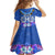 Polynesian Valentine Day Family Matching Off Shoulder Short Dress and Hawaiian Shirt Love Couple Turtle Maori Hibiscus Blue LT03 - Polynesian Pride