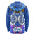 Polynesian Valentine Day Long Sleeve Shirt Love Couple Turtle Maori Hibiscus Blue LT03 - Polynesian Pride