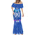 Polynesian Valentine Day Mermaid Dress Love Couple Turtle Maori Hibiscus Blue LT03 - Polynesian Pride