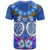 Polynesian Valentine Day T Shirt Love Couple Turtle Maori Hibiscus Blue LT03 - Polynesian Pride