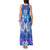 Polynesian Valentine Day Tank Maxi Dress Love Couple Turtle Maori Hibiscus Blue LT03 - Polynesian Pride