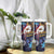 American Samoa Flag Day Tumbler With Handle Bald Eagle with Uatogi and Fue - Polynesian and Floral Tribal Tattoo