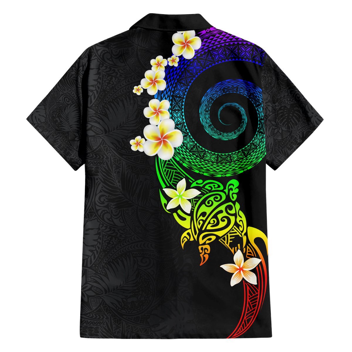 Polynesian Spiral Tribal Tattoo Hawaiian Shirt Fanciful Color LT03 - Polynesian Pride
