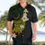 Polynesian Spiral Tribal Tattoo Hawaiian Shirt Reggae Color