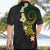 Polynesian Spiral Tribal Tattoo Hawaiian Shirt Reggae Color