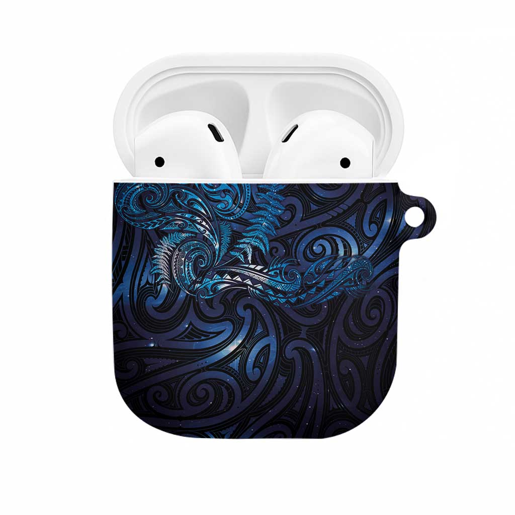 New Zealand New Year-Matariki AirPods Case Aotearoa Maori Tattoo Galaxy Sky LT03 Multicolor - Polynesian Pride