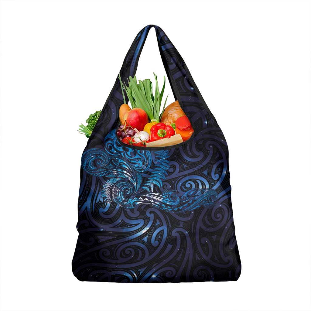 New Zealand New Year-Matariki Grocery Bag Aotearoa Maori Tattoo Galaxy Sky LT03 1-pack One Size Multicolor - Polynesian Pride