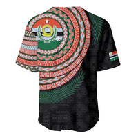 Penama Tribal Tattoo with Namele Leaves Baseball Jersey LT03 - Polynesian Pride