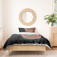Penama Tribal Tattoo with Namele Leaves Bedding Set LT03 - Polynesian Pride