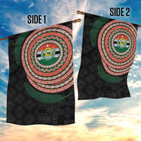 Penama Tribal Tattoo with Namele Leaves Garden Flag LT03 - Polynesian Pride